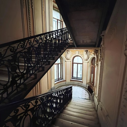 Комбо-экскурсия: обзорная на крыше + парадные и дворы-колодцы