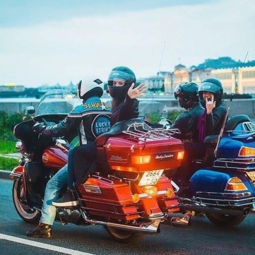 Мотопрогулка по центру Петербурга!