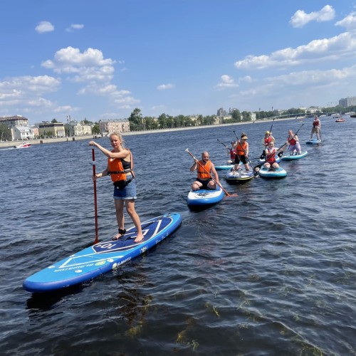 Сап-прогулка к островам Петербурга!
