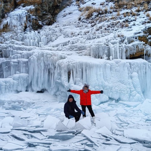 По Ольхону на внедорожниках: индивидуальное путешествие в зимнюю сказку Байкала