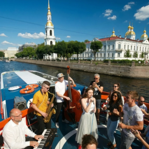 Плыви со звуком! Музыкальный рейс по каналам Петербурга