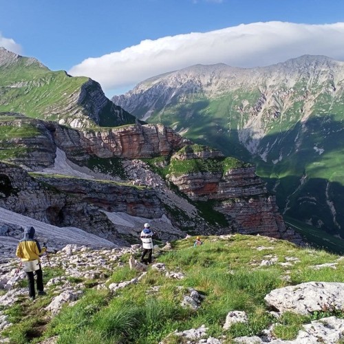 От плато Лаго-Наки к Чёрному морю: поход популярным советским маршрутом через горы