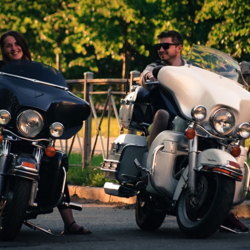 В Кронштадт и Петергоф — на мотоциклах