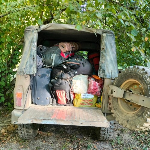 Поход с палатками и автосопровождением через горы в Геленджик