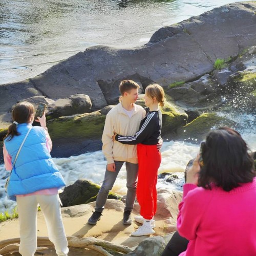 Из Петербурга — в горный парк «Рускеала», к крепости Корела и водопадам