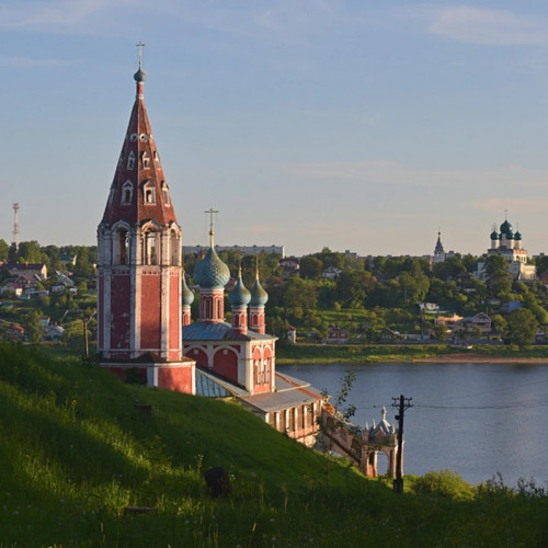 Из Ярославля в Тутаев, застывший в 19 веке