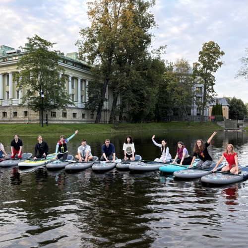 Сап-прогулка по Каменному острову