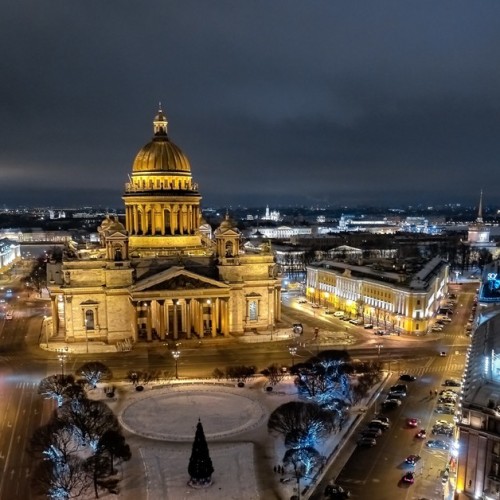 Фонари ночного Петербурга — прошлое, настоящее, будущее