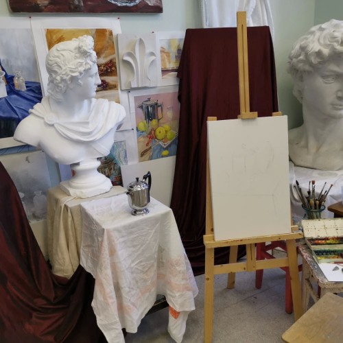 Картина маслом в Петербурге — за одно занятие