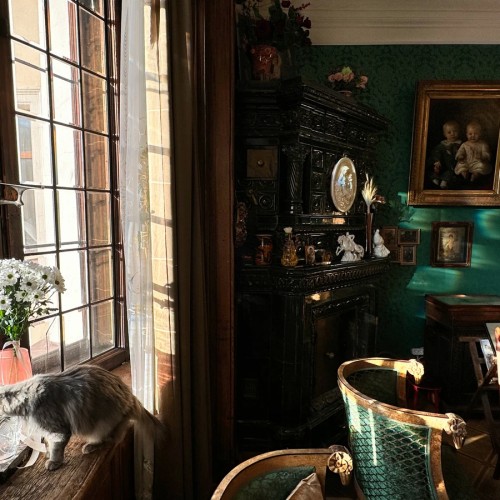 В гости к семье Бенуа: закрытая квартира и живая мелодия арфы