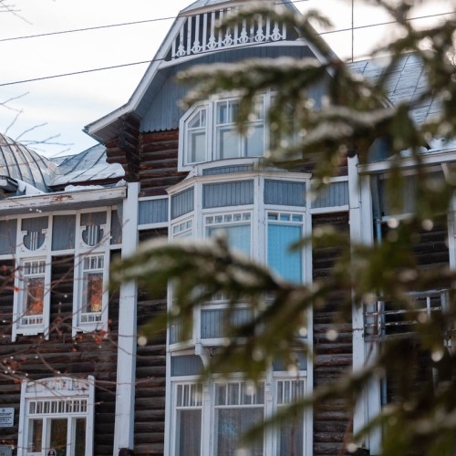 Зимний и праздничный Томск