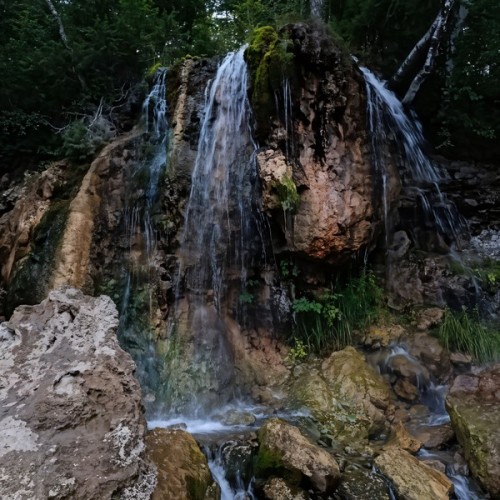 Два сокровища Прикамья: водопад Плакун и Вакутин камень