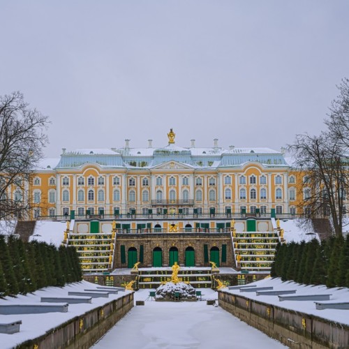 Зимний Петергоф