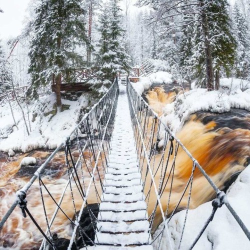 Хаски, «Рускеала», водопады: мини-путешествие в Карелию из Санкт-Петербурга на автобусе