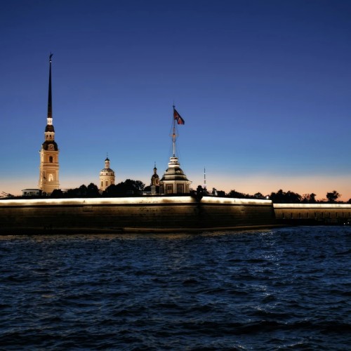 Пять разводных мостов — на теплоходе с гидом