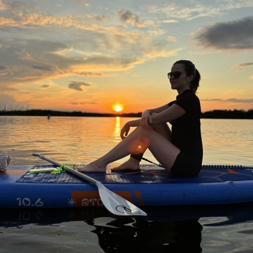 Сап-прогулка по озеру Лахтинский Разлив