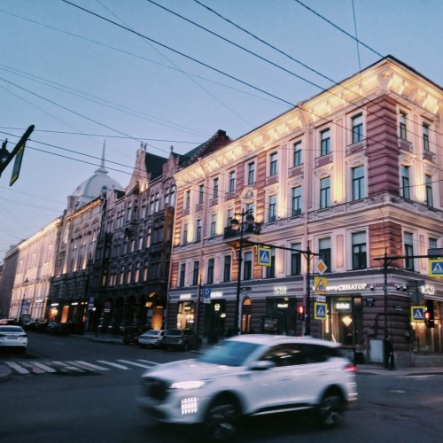 Прогулка по Малой Морской и Большой Морской улицам