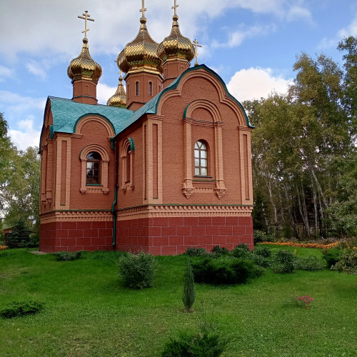 К святому источнику Ачаирского монастыря из Омска