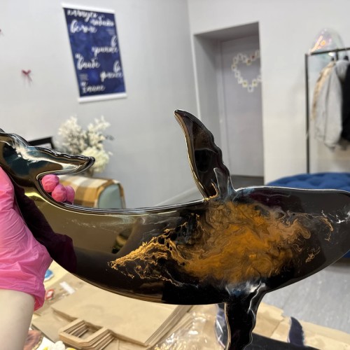 Мастер-класс по эпоксидной смоле: картина или кит своими руками