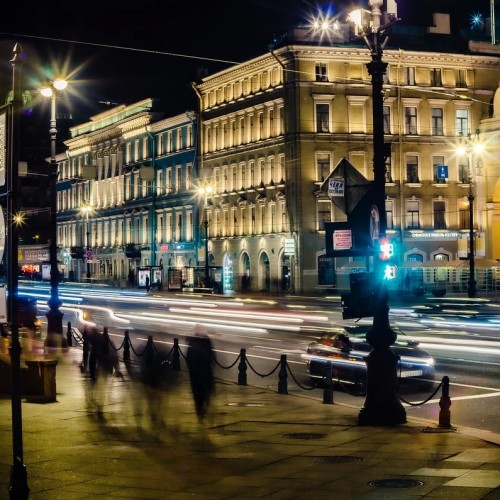 Магия вечернего Петербурга