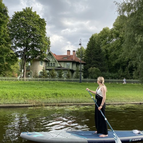 Сап-прогулка по Каменному острову