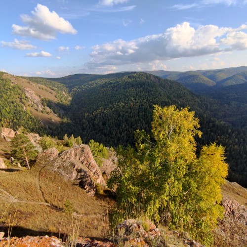 Видовки, скалы и гроты Торгашинского хребта