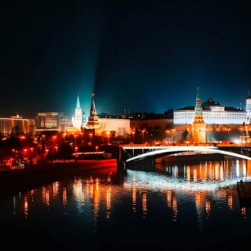 Вечерние краски столицы