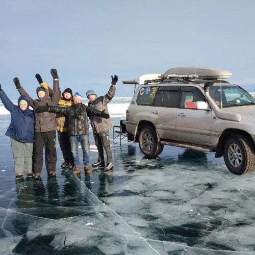 По Ольхону на внедорожниках: индивидуальное путешествие в зимнюю сказку Байкала