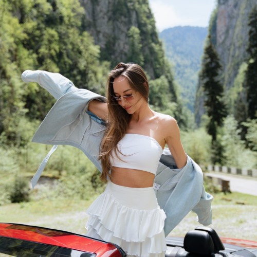 Фотопутешествие в Абхазию на кабриолете Lexus