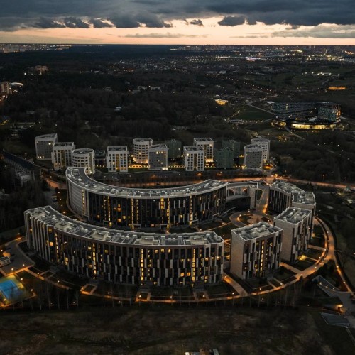 Над Москвой — на самолёте!