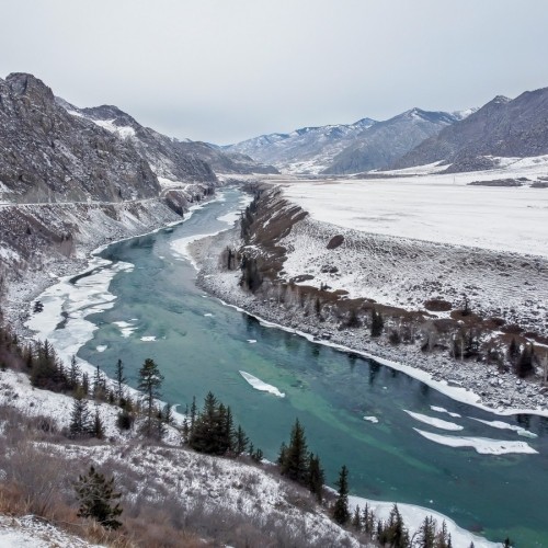 Дышать зимним Алтаем