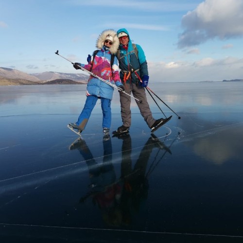 На джипе по зимнему Байкалу в мини-группе: Малое Море, Тажеранские степи, Ольхон и бухта Ая
